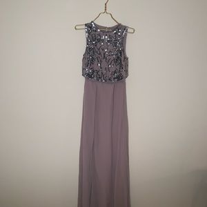 Sequins full length dress